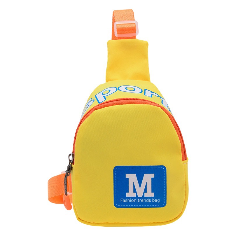 Moda estilo coreano bolso de los niños bolsa de mensajero de los muchachos hip hop pequeña bolsa de moda guapo estilo coreano bolso de la cintura del pecho del bebé