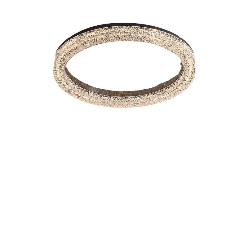 [Selección estricta] estilo italiano minimalista lujoso ligero de alto nivel de bronce moderno simple 2025 nueva lámpara de techo de la habitación principal