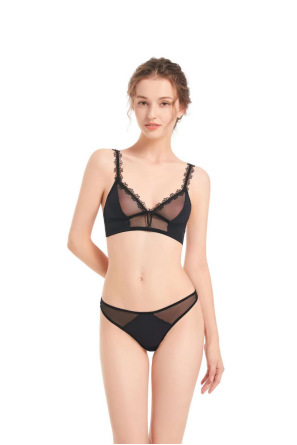 Lenjerie intimă sexy pentru femei, dantelă brodată, distracție franceză, tentație, colectare, sutien mic, afișare, set mare de sutien_voghion.com