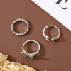 Ring, adjustable advanced set, suitable for import, Korean style, high-quality style