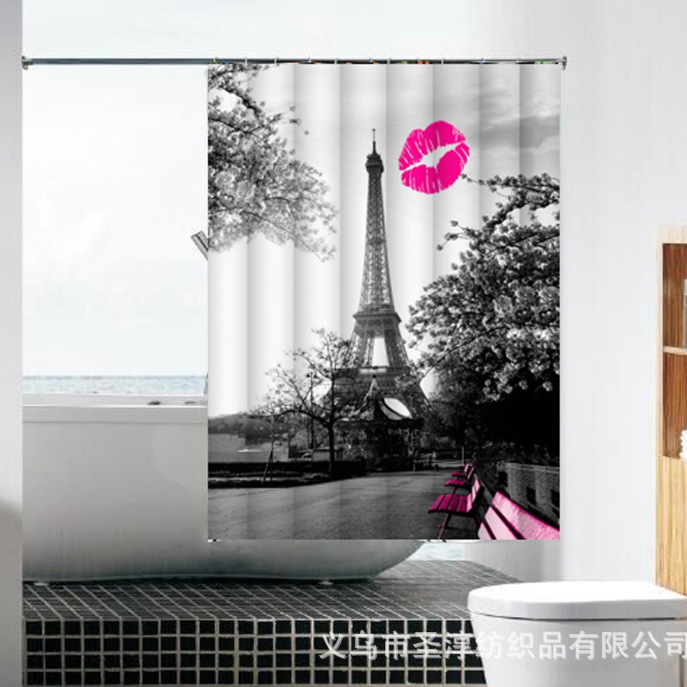 Cortina de puerta decorativa de tela de estilo europeo ins partición de impresión del hogar inodoro media cortina de puerta dormitorio sala de estar doble cortina de puerta abierta