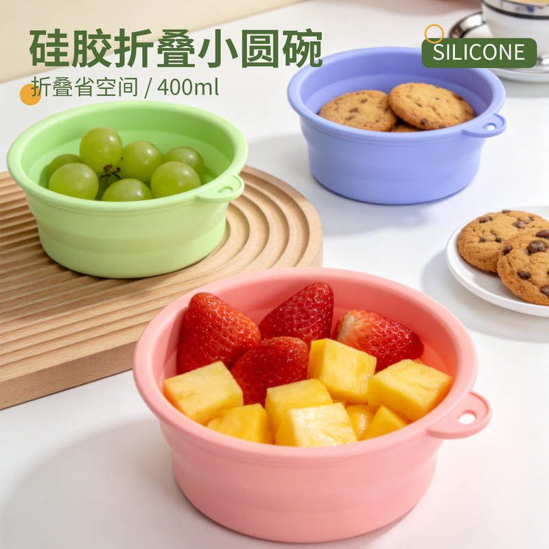 Telescopic Silicone Folding Bowl Portable Lunch Box Travel Instant Noodle Bowl Lunch Box Children's Outdoor Travel Lunch Box Telescopic Silicone Folding Bowl Portable Lunch Box Travel Instant Noodle Bowl Lunch Box Children's Outdoor Travel Lunch Box