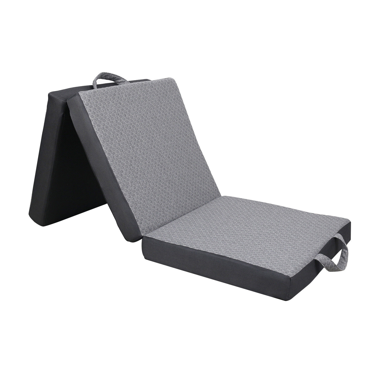 Nuevo colchón plegable de esponja transfronterizo, colchón individual de camping, colchón perezoso, dormitorio de estudiantes, cama de esponja triple