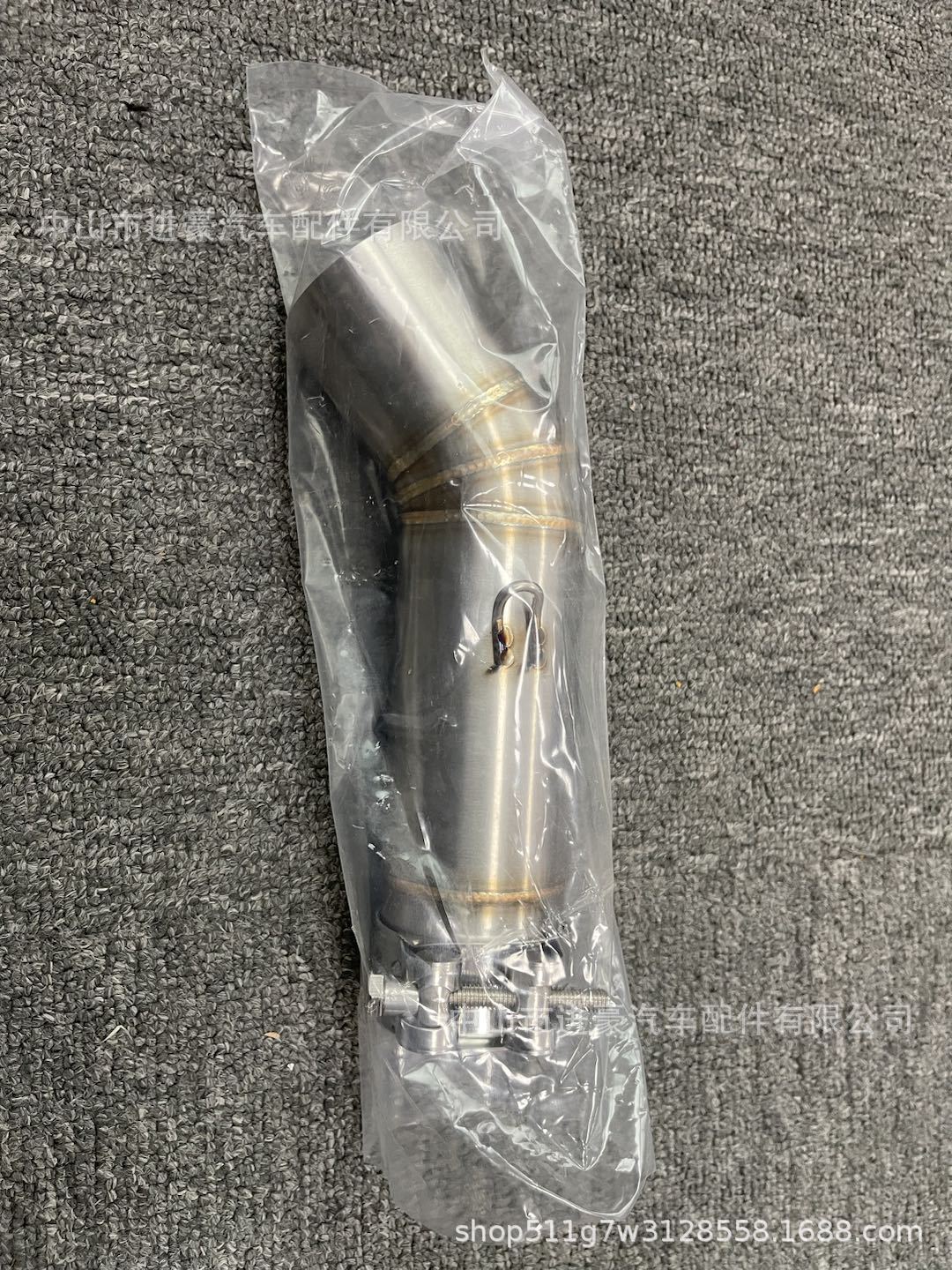 Suitable for Motorcycle Modification Suzuki Small and Medium-Sized R Titanium Color 11/21 Model Front Exhaust Pipe Factory Direct Sale