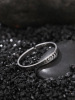 Cute fashionable accessory stainless steel, universal ring, halloween