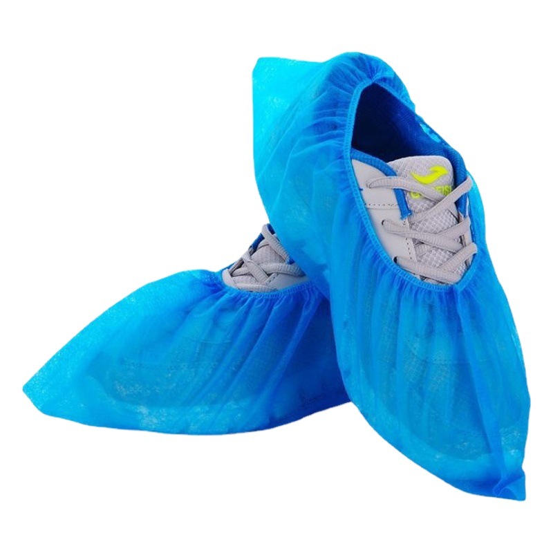 Disposable Shoe Cover Foot Cover Thick Non-slip Wear-resistant Dustproof Student Household Non-woven Shoe Cover Disposable Indoor