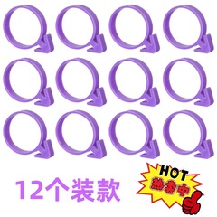 12個のシリコン固定リング、絞り袋タイ、シールリング、シリコンリブ、絞り袋専用バックル