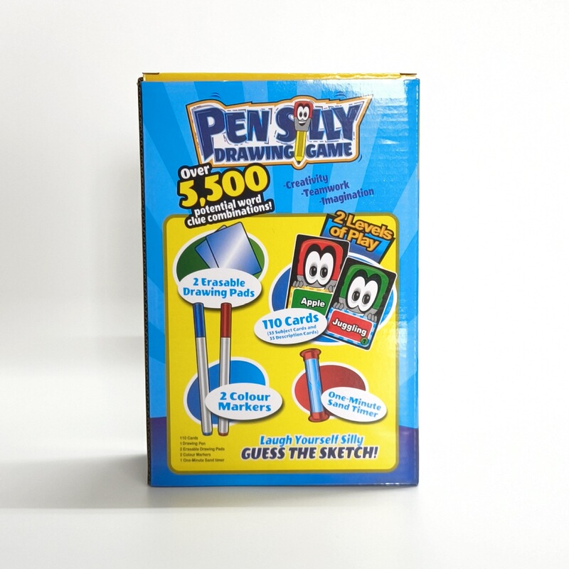 PenSilly 振動落書きブラシ デスクトップ ゲーム 愚かな絵画と推測パーティーゲームおもちゃ|undefined
