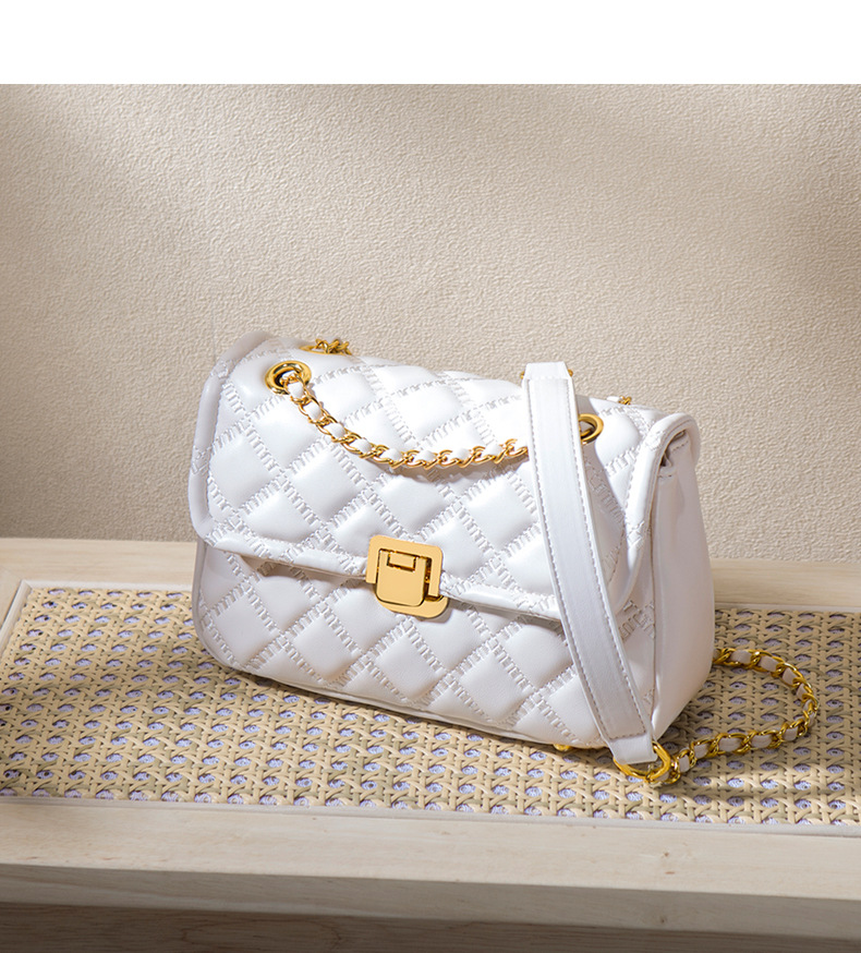 Send girlfriend mobile phone Lingge Qixi gift women's bag 2024 new handbag daily commuting_voghion.com