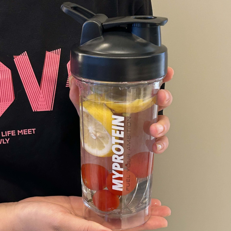 Taza de agitación deportiva con taza de agua de 600ml