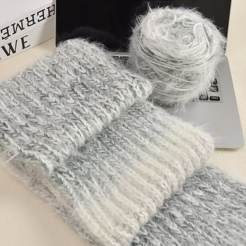 批发长毛手混线 手工编织diy长毛围巾帽子毛线材料自制多色线团