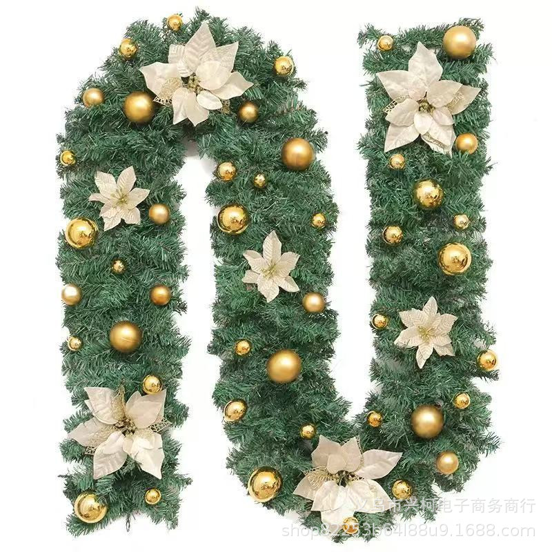 Flower-shaped, golden, 2.7meter