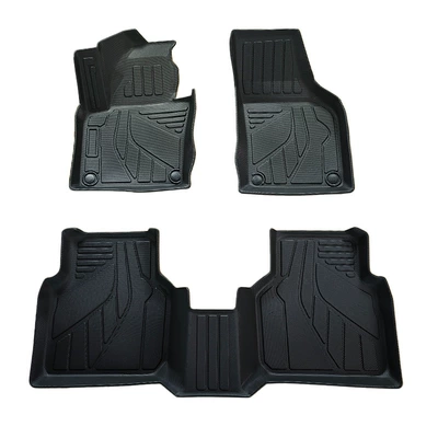 Suitable for Tiguan 2010 Environmentally Friendly Material Tpe Car Floor Mats, Wear-Resistant and Dirt-Resistant, Cross-Border Wholesale, No Odor