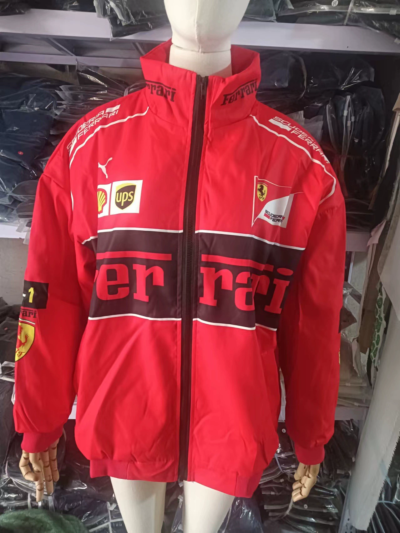 (Cross-border trading), demi-season printer, cotton down jacket, Amazon, new collection, oversize