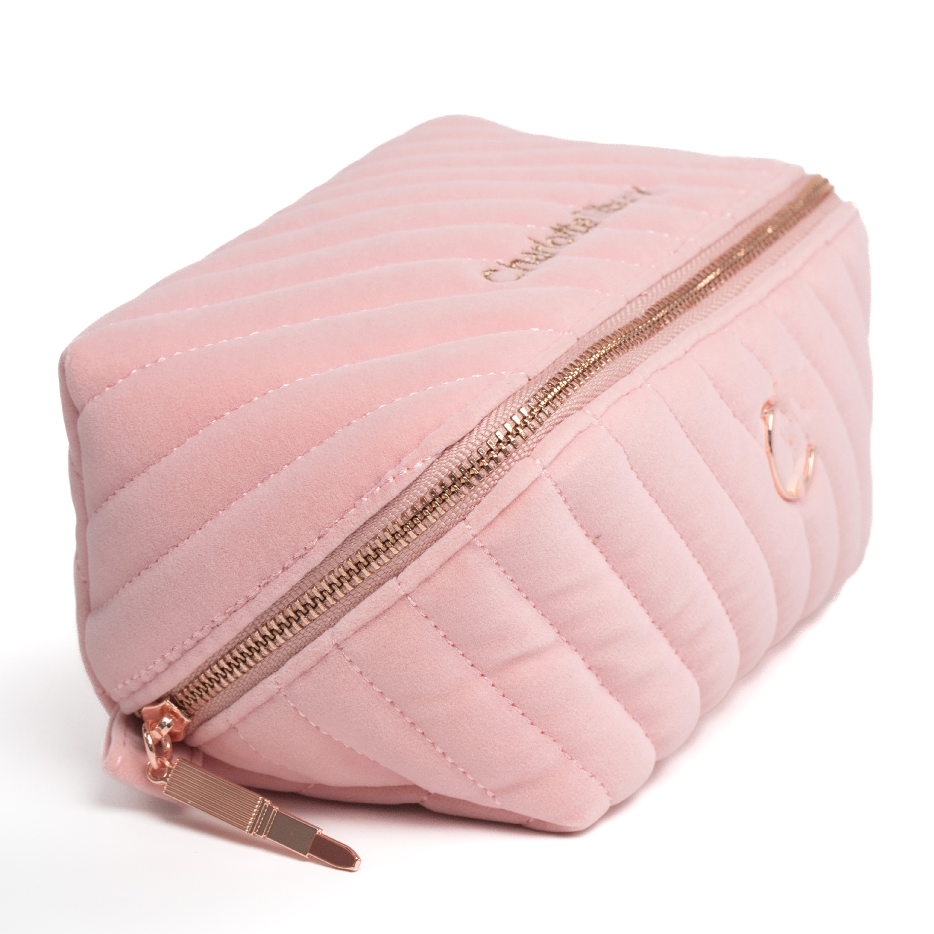 Cross-Border Russian Factory Custom-Made Beauty Products, Same-Source Skincare, Pink Quilted Makeup Bag, Custom-Made Source