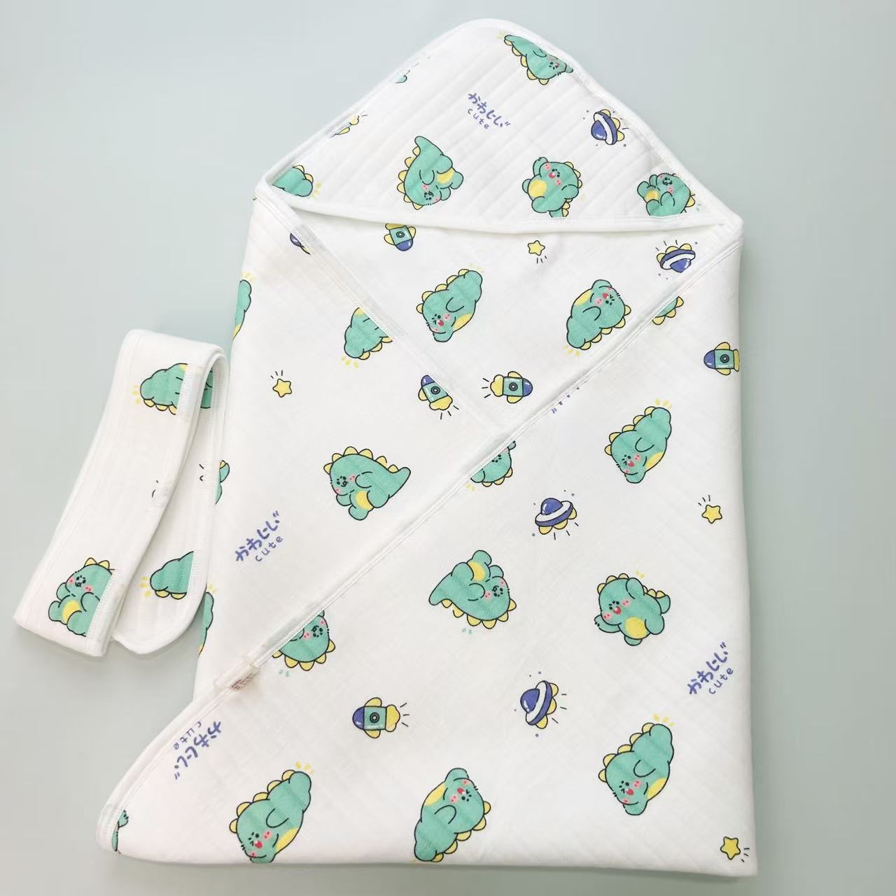 Pure Cotton Quilt Newborn Baby Wrap Swaddling Towel Spring and Summer Maternal and Infant Supplies Quilt Newborn Baby Baby Wrap