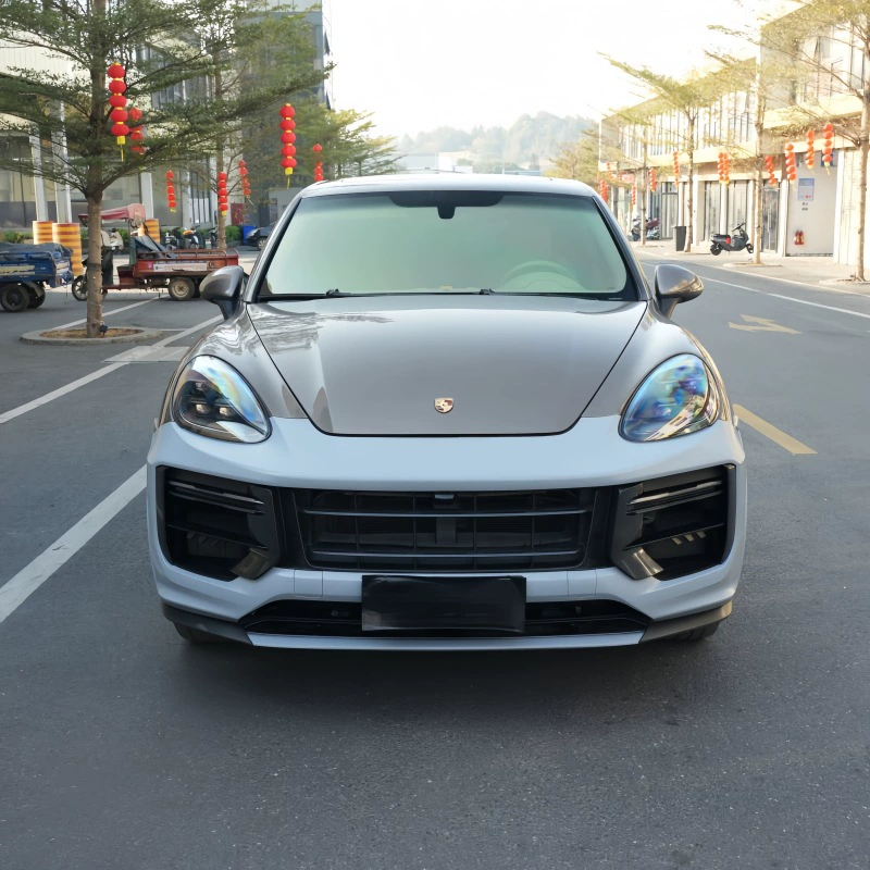 Подходит для Porsche Cayenne 958.1 (старый и новый) передний бампер, передний сплиттер, задний спойлер, накладка на порог, детали внешней отделки