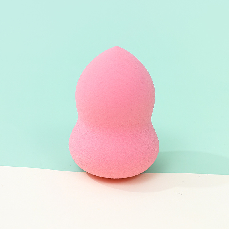 Huevo de maquillaje de belleza transfronterizo personalizado de fábrica, huevo de maquillaje sin látex, sin gotitas de agua, huevo de esponja de maquillaje en forma de calabaza