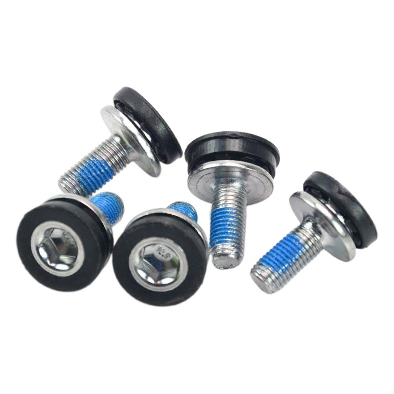 M8 Mountain Bike Axle Screw Road Bike Dead Flying Bicycle Hexagon Socket Square Hole Axle Disc Waterproof Screw