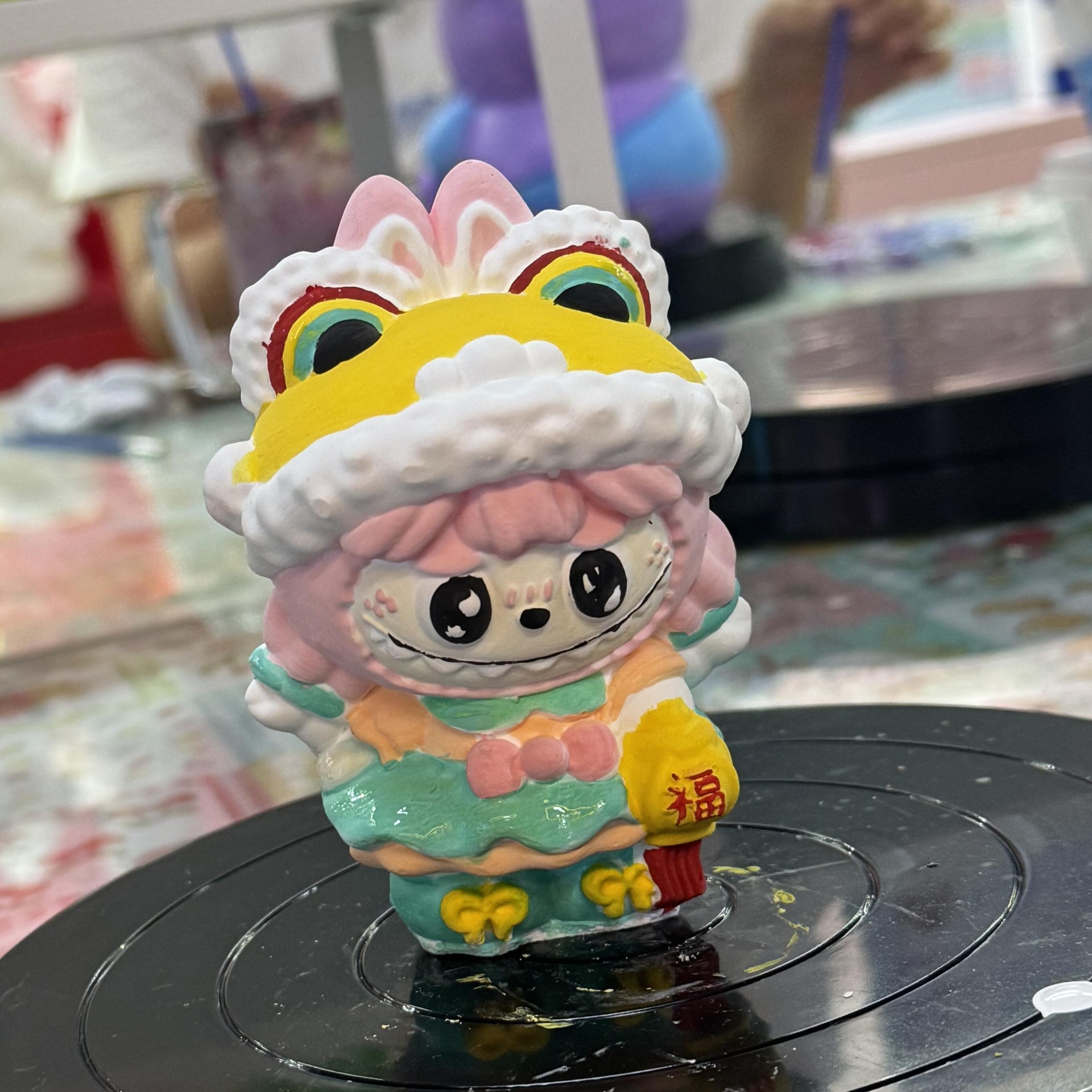 3D New Year Rabubu/10CM high