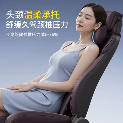 Headrest | Car Perforated Cushion, Memory Foam