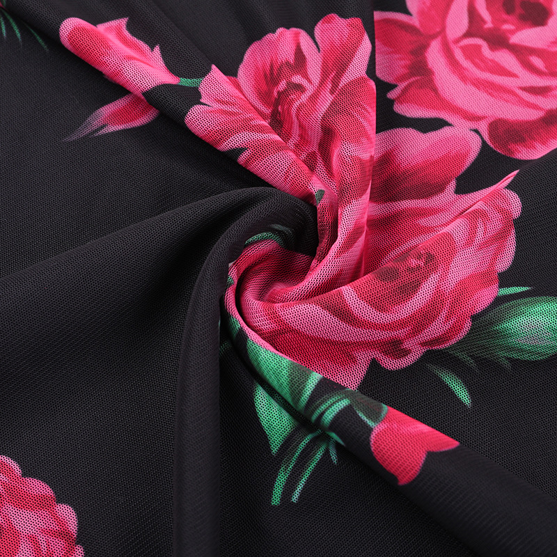 Spring Maxi Dress Sexy Spaghetti Strap Floral Print Backless Lace up Dress