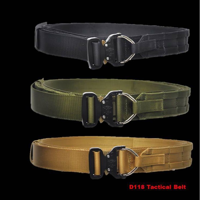 Camuflamiento de campo CS al aire libre 2 pulgadas cinturón reforzado cinturón táctico cinturón de camuflamiento cinturón de entrenamiento Ni