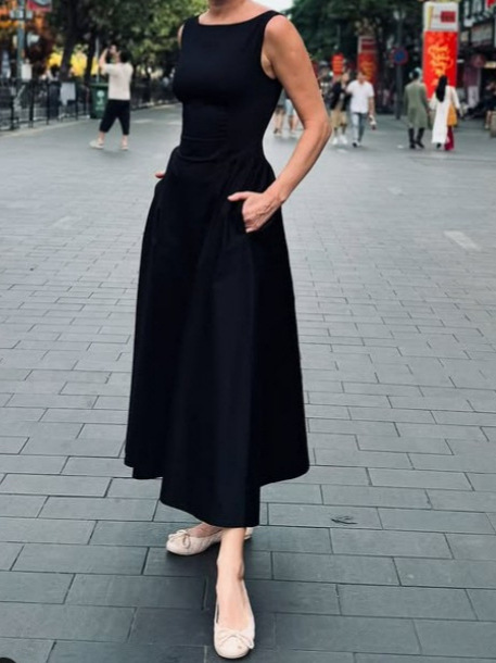 南油高定女装时尚新款小众设计大摆显瘦派对风格连衣裙|undefined