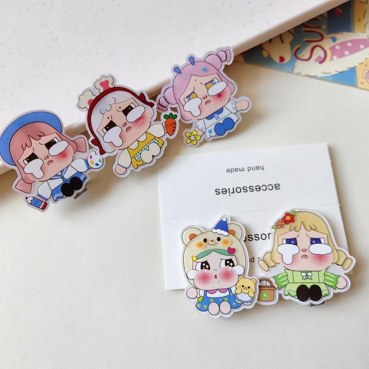 Cartoon cute hairgrip