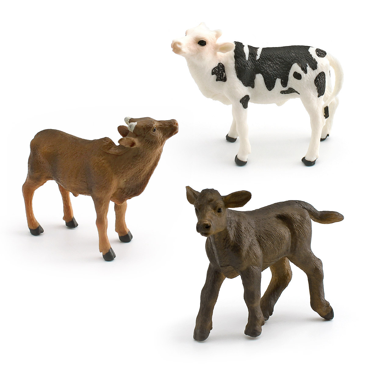 Simulación transfronteriza granja animal vaca modelo flavich Toro charolai ganado Rancho decoración juguete