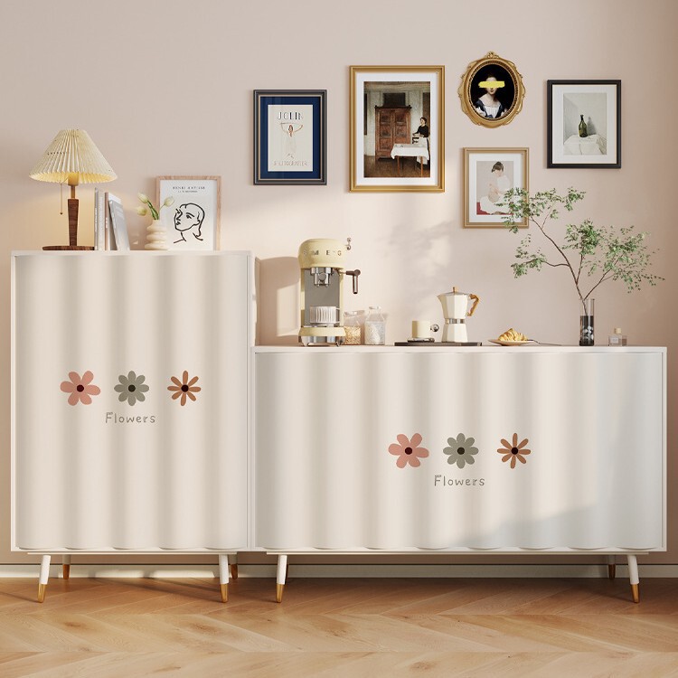 Cabinet Cover Curtain Kitchen No-Drill Door Curtain Cabinet Wardrobe Dustproof Curtain Storage Shoe Rack Clutter Concealing Curtain