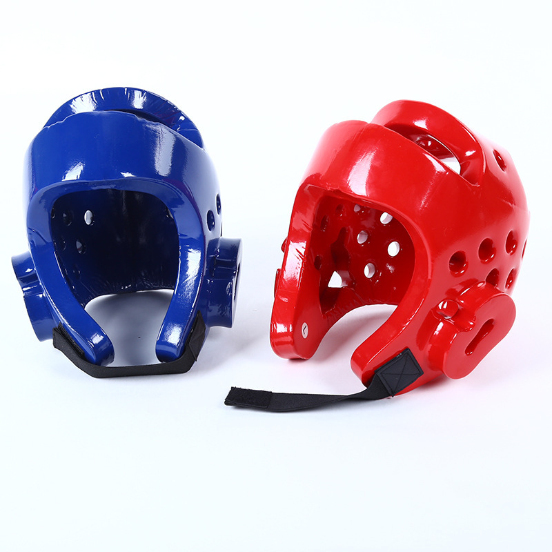 Casco de boxeo adulto niños protección de cabeza de combate real Sanda Thai boxeo competencia protección de la cabeza facial Sanda máscara casco