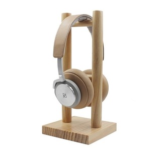 Gaming Headset Creative Bluetooth Stand Solid Wood Internet Cafe Computer Storage Rack Hook Headset Desktop