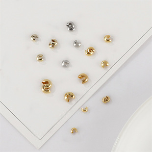 �_���� 14K��ɫC�ΰ����_�ڶ�λ����β�۰��¿�DIY�ֹ��̶�������
