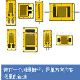 德国HBM应变片LY7测量栅丝两侧带有焊盘应变片1-LY7x-0.6/120