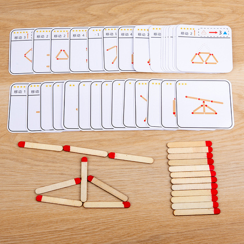 Cross-border children's mobile match puzzle thinking desktop games early education educational toys wooden factory wholesale