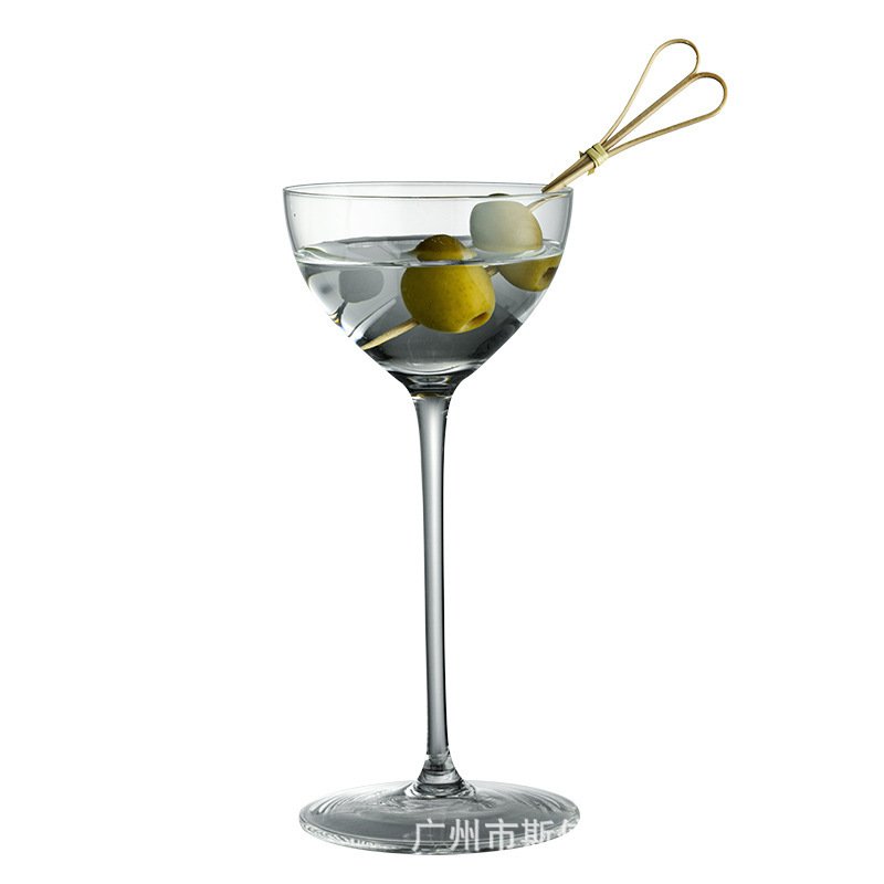 Copa de cóctel Copa Margaret Copa Martini Vaso de vino de vidrio al por mayor transfronterizo Copa especial de bar Lujo ligero