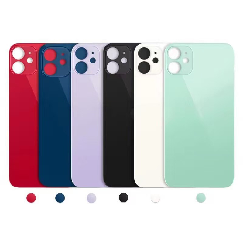 For Apple 8PLUS rear glass iPhoneX/iPhone11/XR Apple 12 rear cover glass one large hole For Apple 8PLUS rear glass iPhoneX/iPhone11/XR Apple 12 rear cover glass one large hole