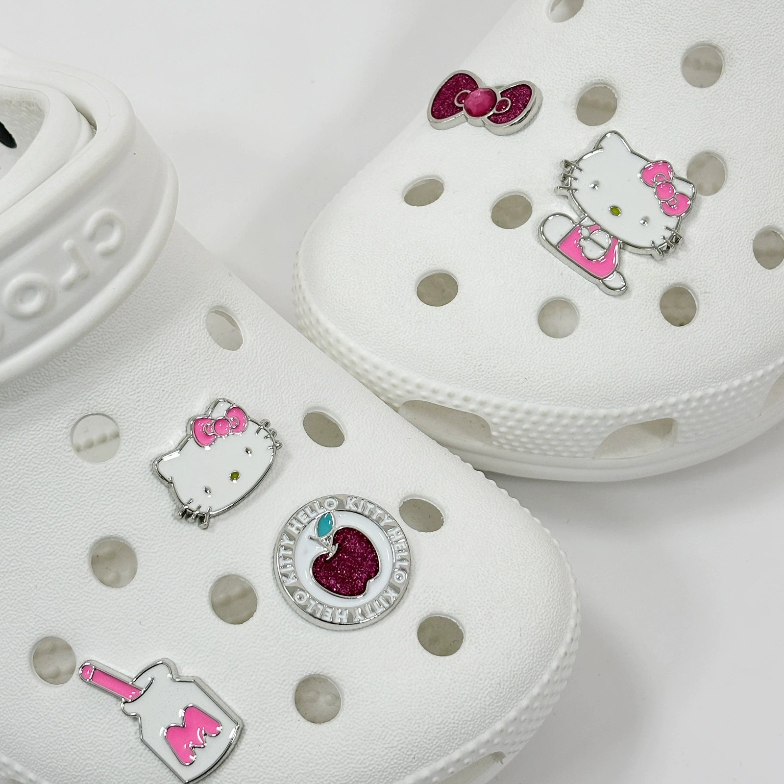 Removable cute accessory, footwear buckle, DIY