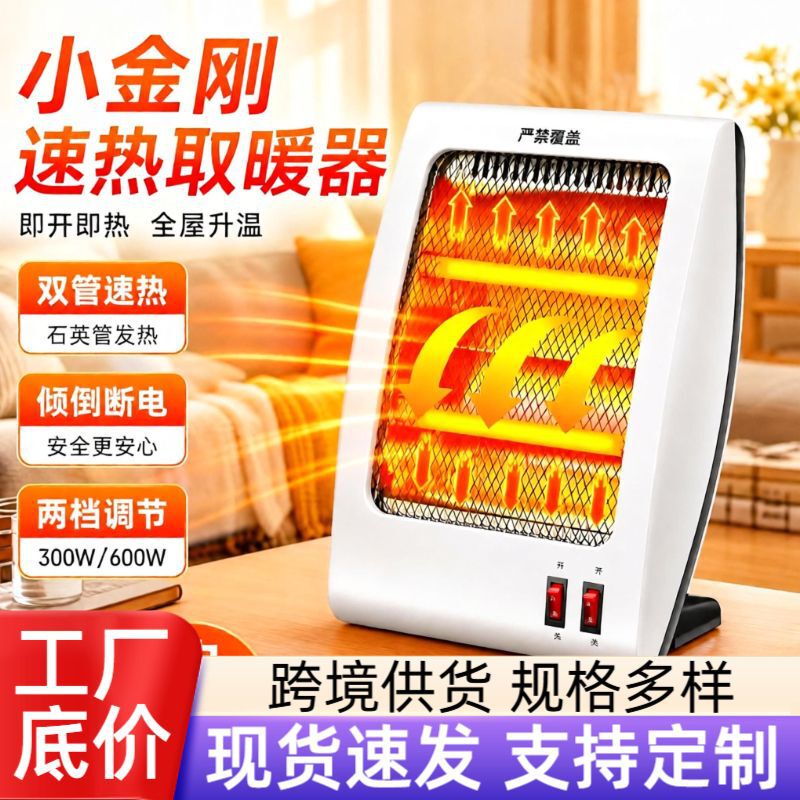 Meizeixin Household Small Solar Energy-Saving Electric Heater, Fast Heating Small Desktop Electric Heater, Hot Air Fan
