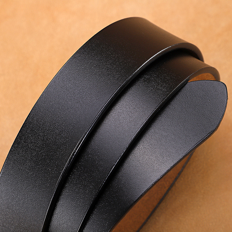 Cintura da uomo per tutti i bovini, allungata, casual, in doppia pelle, con fibbia ad ago vintage, in pelle da uomo_voghion.com