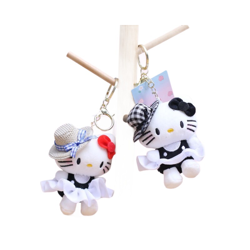 インターネット有名人 kt 猫子猫ペンダントかわいいぬいぐるみ人形バッグペンダント布人形キーホルダー人形|undefined