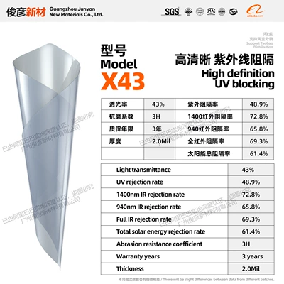 Protection, Explosion-Proof Film, Anti-Uv Car, Automotive Film - 152m-17m-front-block-size-x43-skin-feeling-ultra-high-definition