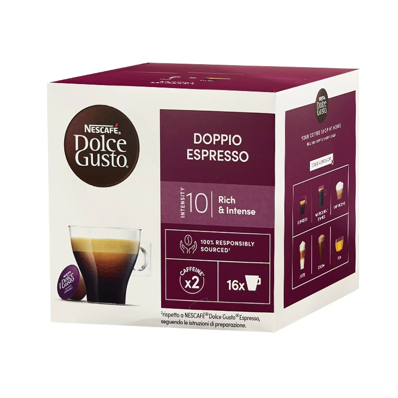 [Капсулы для кофе Nescafe Dolce Gusto оригинальные капсулы эспрессо американо латте капучино DOLCE GUSTO]