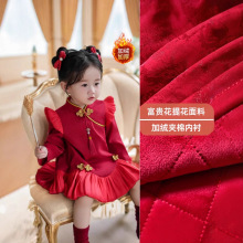 周岁女宝宝礼服春款连衣裙生日宴红色婴儿旗袍中式新年女童衣服