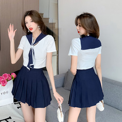 2023 new summer pedicure and foot massage technician work clothes, age-reducing student clothes, casual spa health center work clothes for women