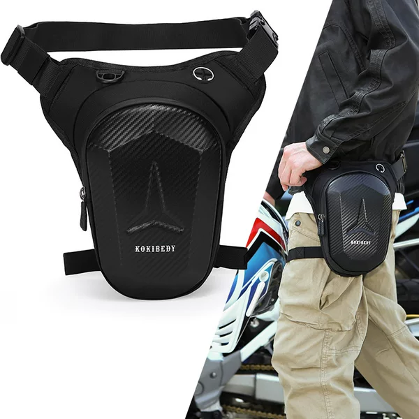 Cycling Leg Bag, Motorcycle Gear, Motorcycle Waist Bag, Men's Crossbody Bag, Reflective Rider Bag, Women's Outdoor Tactical Bag, Chest Bag