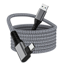 弯头VR线Type-c数据线USB3.1双公头4K视频投屏线3.20G手游线link
