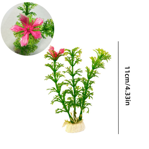 Aquarium fish tank decoration desktop ecological aquatic plants flowers artificial flowers artificial artificial flowers plant gifts landscaping