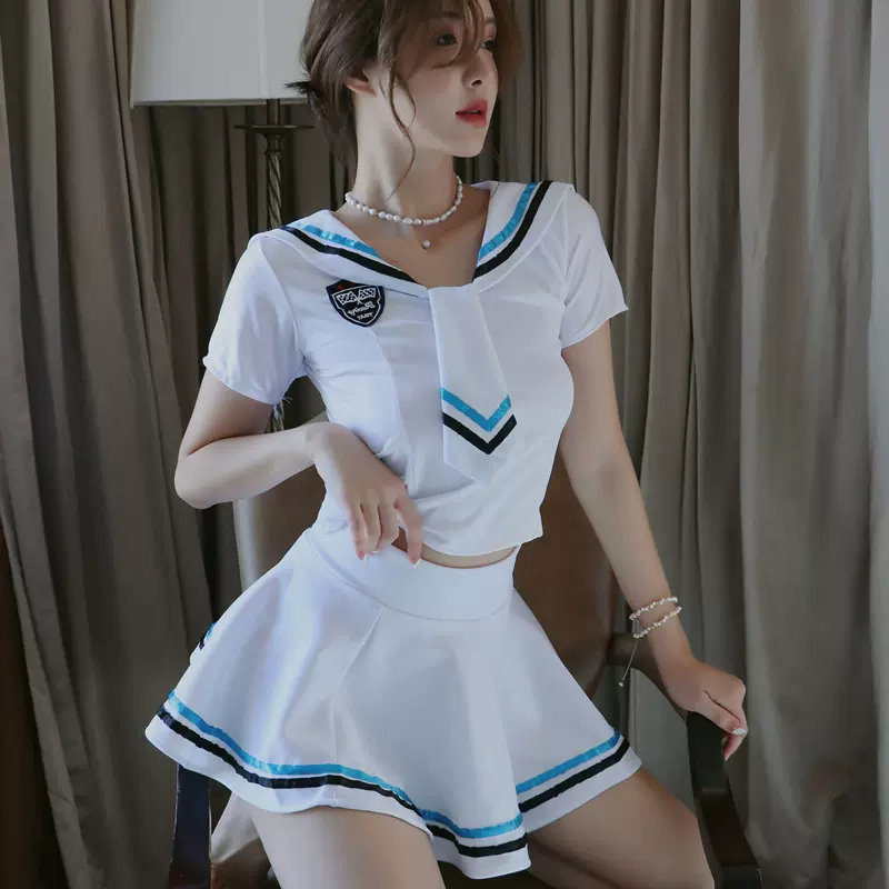 情趣内衣女式性感水手装女款制服诱惑透明性感睡衣睡裙制服装约会